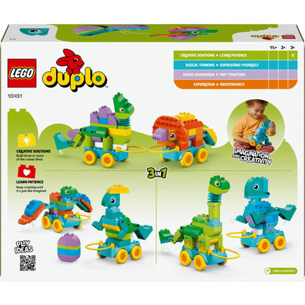 LEGO® DUPLO® 10451 3 in 1: Dinosauri su ruote