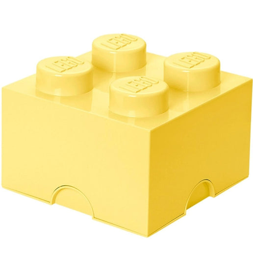 LEGO® Scatola portaoggetti 25 x 25 x 18 cm Giallo chiaro