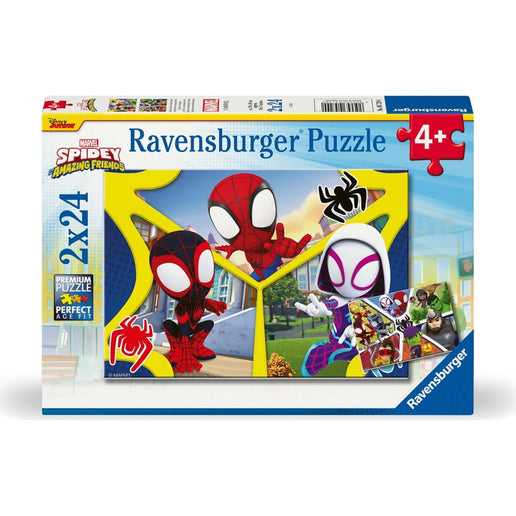 Puzzle Ravensburger: Spidey 2 x 24 pezzi