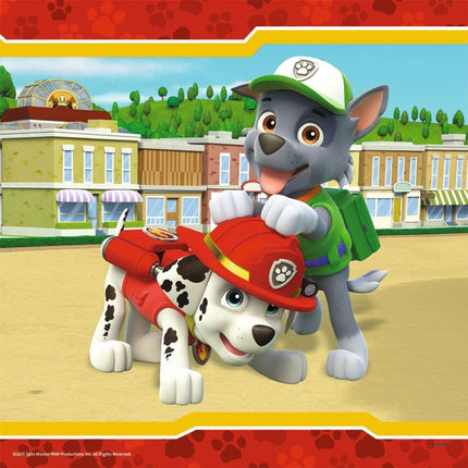 Puzzle Ravensburger: PAW Patrol Eroi pelosi 3 x 49 pezzi