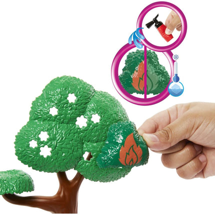 Barbie Caserma dei pompieri con bambola Pompiere