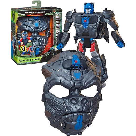 Maschera e personaggio 25 cm 2 in 1 Optimus Primal Transformers Movie 7