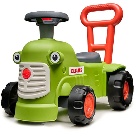 FALK Trattore cavalcabile Claas verde chiaro con volante