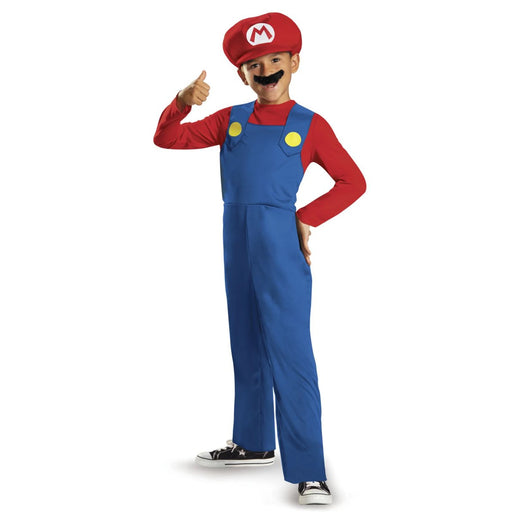 Costume per bambini Mario 105 – 117 cm - Super Mario