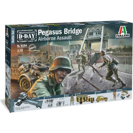 Kit modello diorama 6194 Pegasus Bridge Airborne Assault 1:72