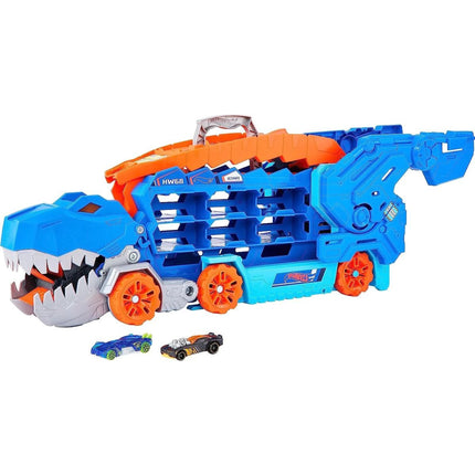 Hot Wheels City camion bisarca T-Rex con luci e suoni