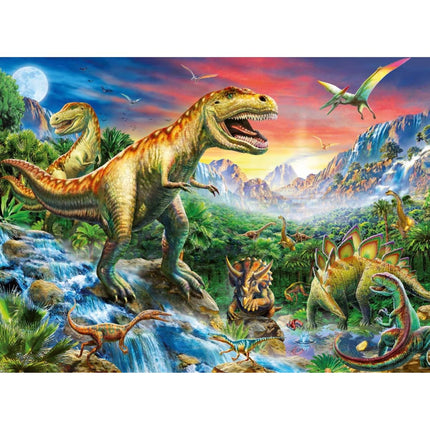 Puzzle Ravensburegr: Dinosauri 100 pezzi XXL