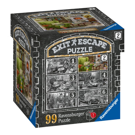 Puzzle Ravensburger: EXIT Soggiorno 99 pezzi