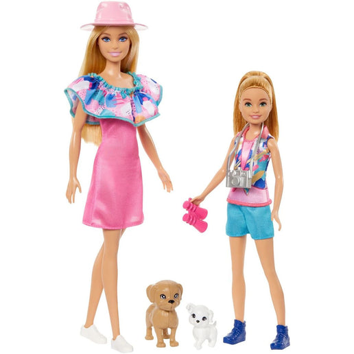 Barbie and Stacie to the Rescue confezione doppia di bambole con cagnolini e accessori