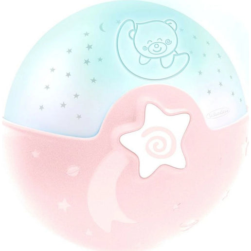 Luce notturna con proiezione rosa