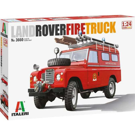 Kit modello auto 3660 Land Rover camion dei pompieri 1:24