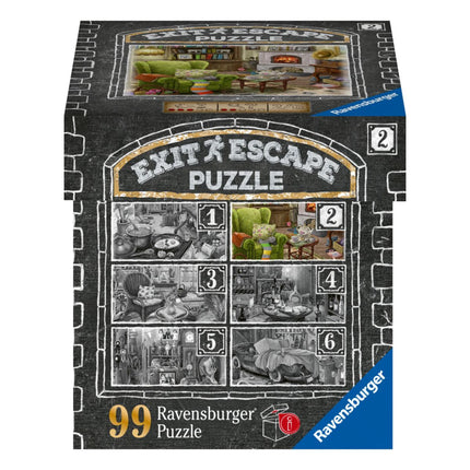 Puzzle Ravensburger: EXIT Soggiorno 99 pezzi