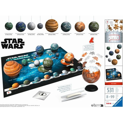 Ravensburger Puzzle 3D: Star Wars Galassia