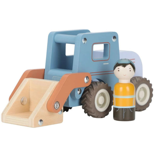 Pala caricatrice in legno