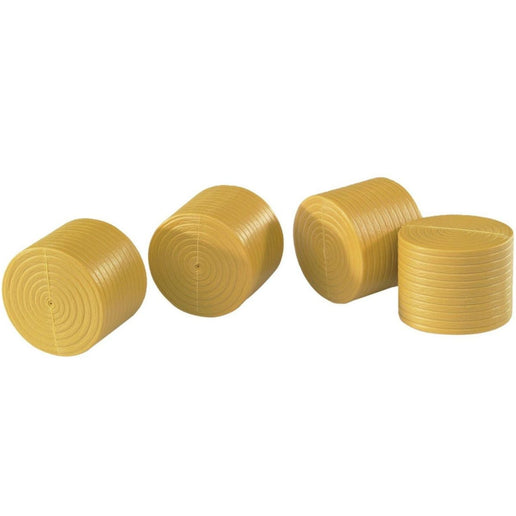 Bruder 2344 Balle rotonde gialle per Bruder 2121 4 pz.
