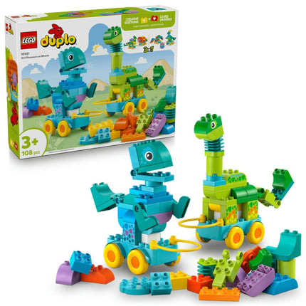 LEGO® DUPLO® 10451 3 in 1: Dinosauri su ruote