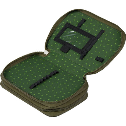 Astuccio scolastico a due piani Dinosauro