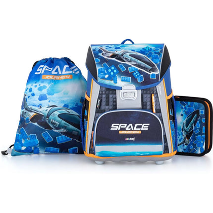 Oxybag Set scolastico 3 pezzi per alunno di prima Premium Space